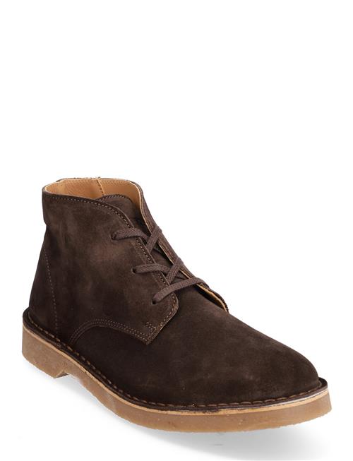 Selected Homme Slhriga New Suede Chukka Boot B Selected Homme Brown