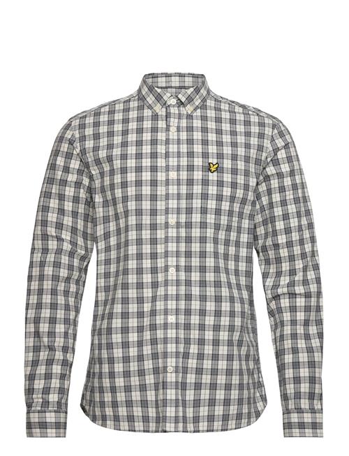 Lyle & Scott Check Poplin Shirt Lyle & Scott Grey