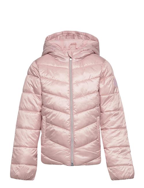 Kids Only Kmgnewtalia Nea Quiltd Aop Jacket Cp Otw Kids Only Pink