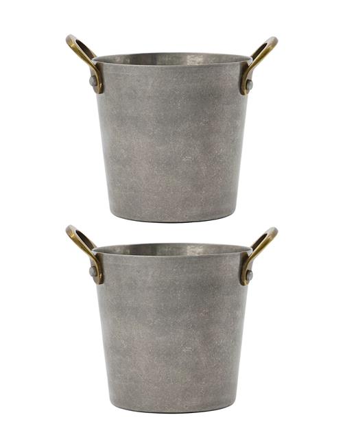 Nicolas Vahé Bucket, Presentation, Silver Finish Nicolas Vahé Silver