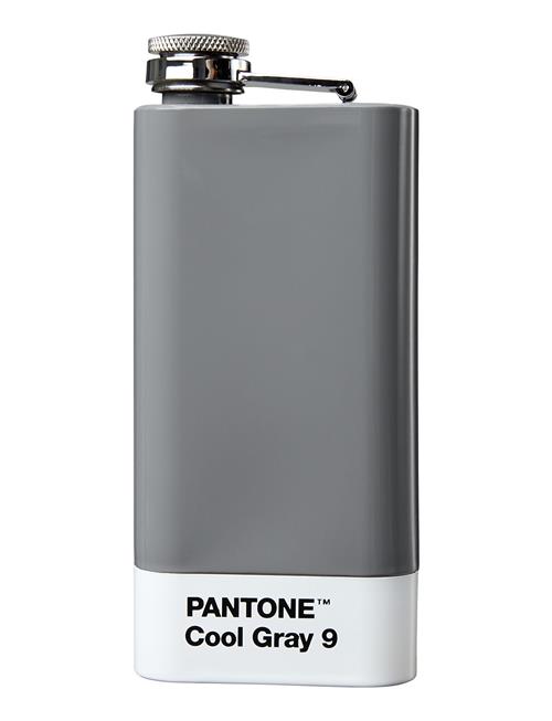 Se PANTONE Pant Hip Flask PANT Grey ved Booztlet