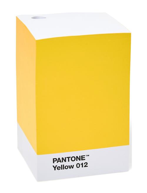 Se PANTONE Pant New Sticky Notepad PANT Yellow ved Booztlet