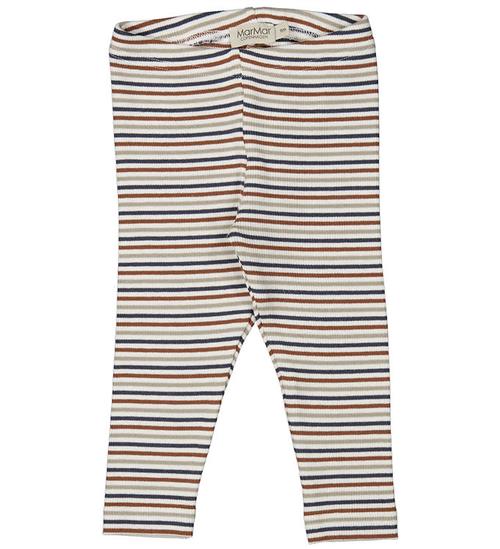 MarMar Leggings - Modal - Rib - Stripe Mix