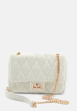 BUBBLEROOM Blair Tweed Bag Offwhite One size