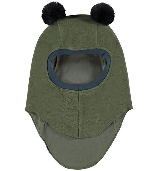 Se Molo Elefanthue - Fleece - Kay - 2-lags - Dusty Green ved KidsWorld