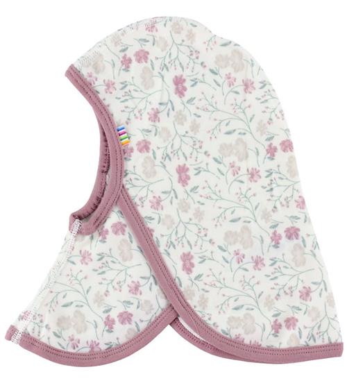 Se Joha Elefanthue - Uld/Bambus - 1-lags - Off White/Rose ved KidsWorld