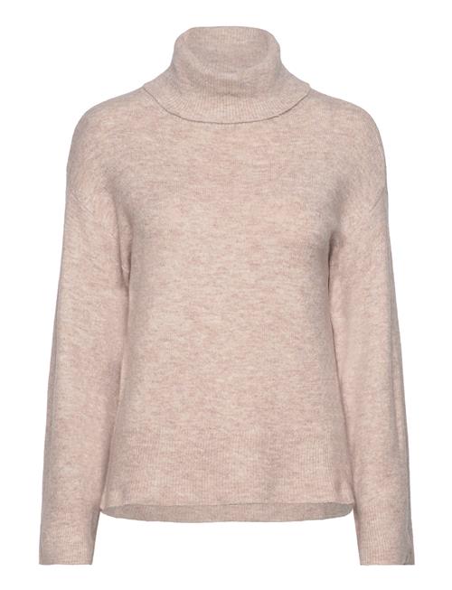 Vila Vivimalina Rollneck L/S Knit Top/Pb Vila Beige