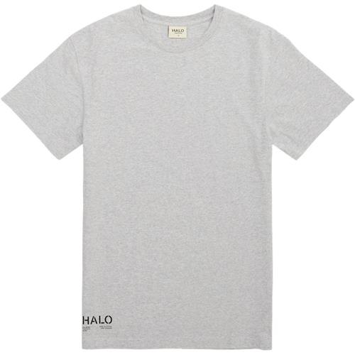 Se Halo Heavy Melange T-shirt Grå ved Quint