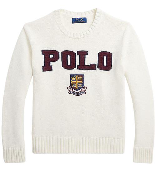 Polo Ralph Lauren Polo Ralph Lauren Bluse - Strik - Creme m. Polo