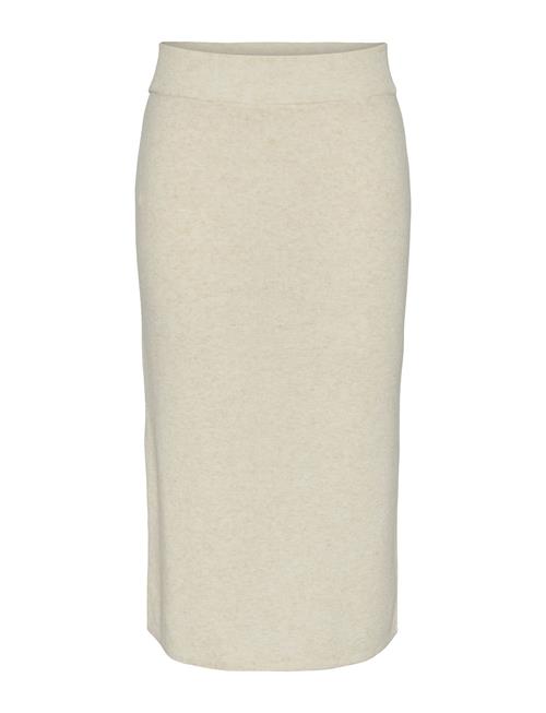 YAS Yasassi Hw Midi Knit Skirt S. Noos YAS White