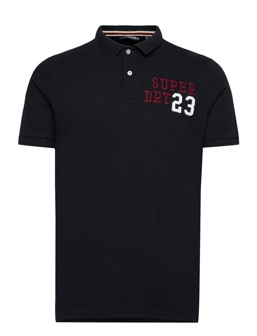 Applique Classic Fit Polo Superdry Navy