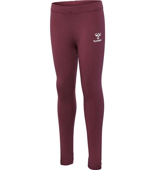 Se Hummel Hummel Leggings - hmlOnze - Rose Brown ved KidsWorld