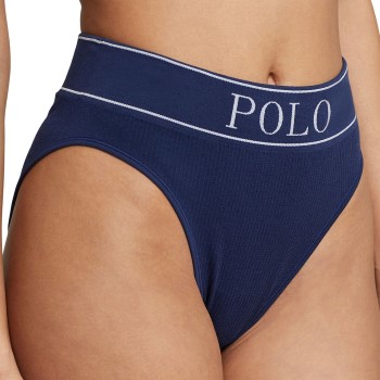 Polo Ralph Lauren Trusser High Waist Brief Marineblå X-Large Dame