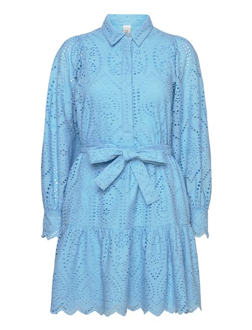 YAS Yasholi Ls Belt Dress S. Noos YAS Blue