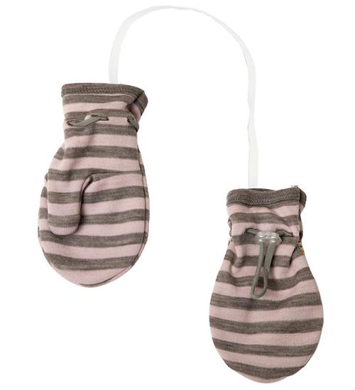 Se Joha Joha Luffer - Merino Uld - Dusty Rose/Brun Melange ved KidsWorld