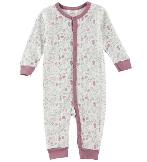 Se Joha Joha Heldragt - Uld/Bambus - Off White/Rose ved KidsWorld