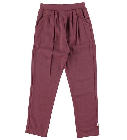 Se Joha Leggings - Uld - Bordeaux ved KidsWorld