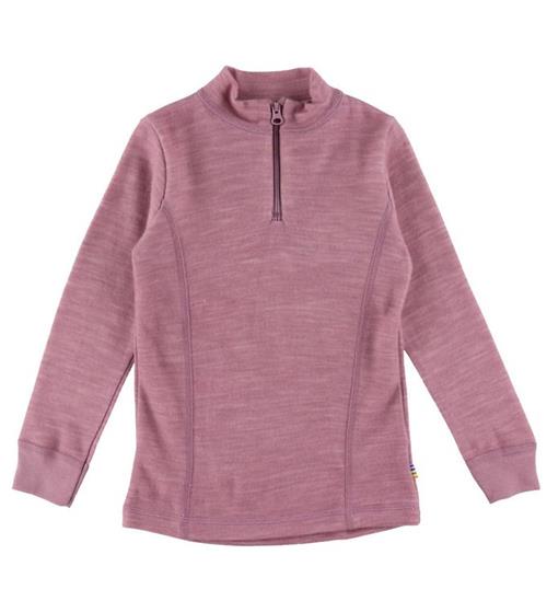 Se Joha Joha Bluse m. LynlÃ¥s - Uld/Bambus - Rose ved KidsWorld