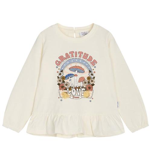 Se Hust and Claire Bluse - Anelin - Ivory m. Print ved KidsWorld