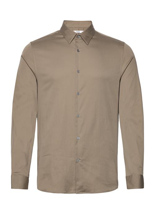 Mango Super Slim-Fit Poplin Suit Shirt Mango Green