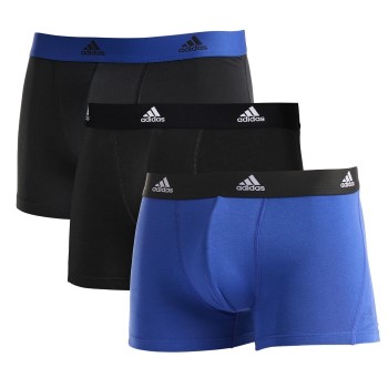 adidas 3P Active Flex Cotton Trunk Blå bomuld Small Herre