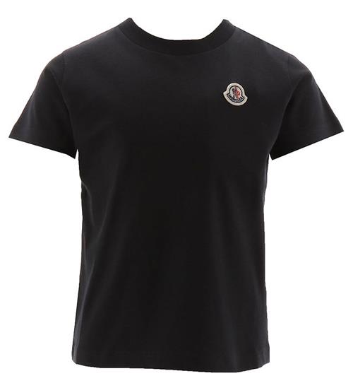 Se Moncler T-shirt - Sort ved KidsWorld