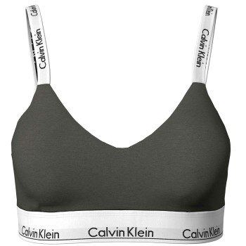 Calvin Klein Bh Modern Cotton Light Lined Bralette Oliven Large Dame