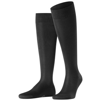 Falke KGaA Falke Strømper Tiago Knee-high Sort bomuld Str 39/40 Herre