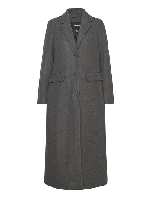 Vero Moda Vmvincemilan Long Coat Ga Boo Vero Moda Grey