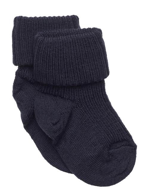 Wool Rib Baby Socks Mp Denmark Navy