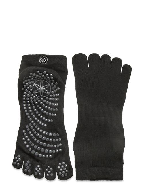 Gaiam Gaiam Grey Grippy Yoga Socks Gaiam Black