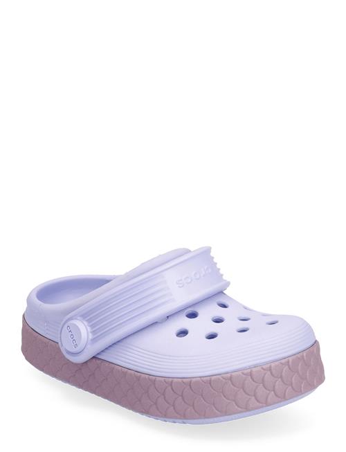 Crocs Crocbandcleanreflectmermaidcgt Crocs Purple