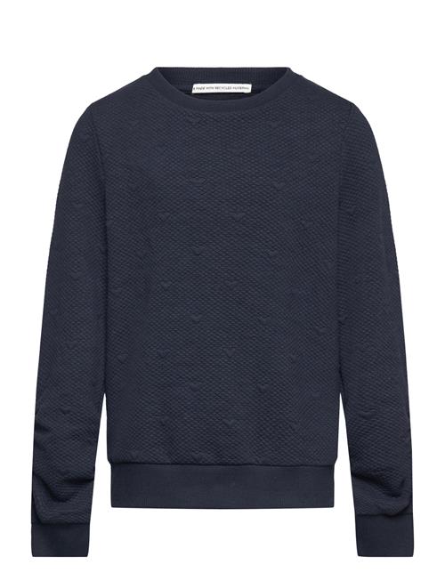 Se Tom Tailor Structured Jaquard Sweater Tom Tailor Navy ved Booztlet