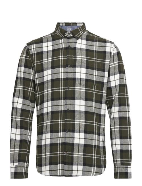 Jack & Jones Jjeclassic Autumn Check Shirt Ls Sn Jack & J S Green