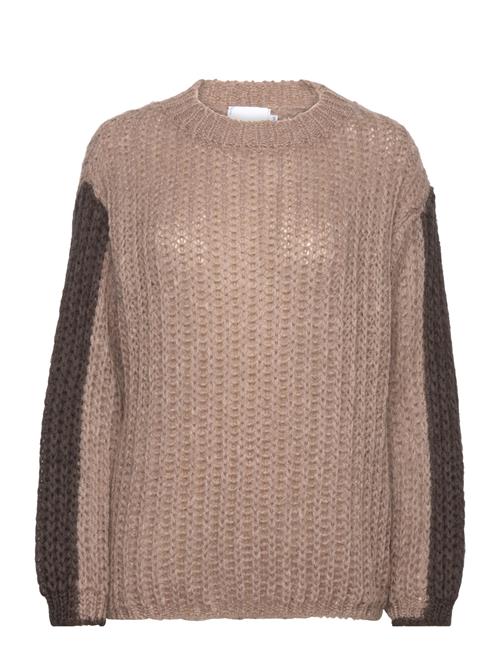 Se Noella Noel Knit Sweater Noella Brown ved Booztlet