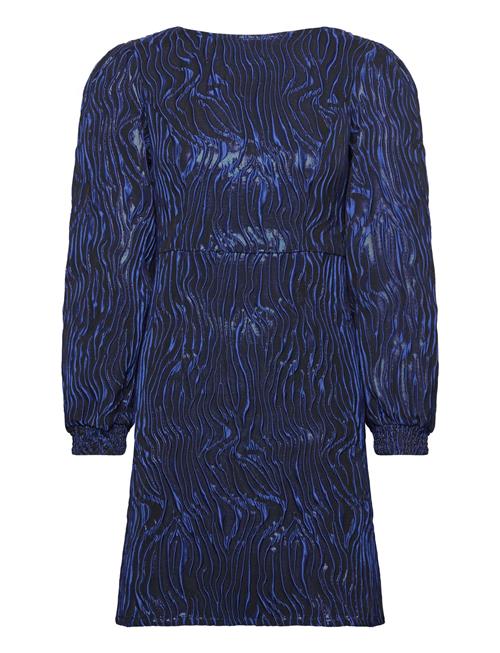 Noella Poppy Blade Dress Ls Noella Blue