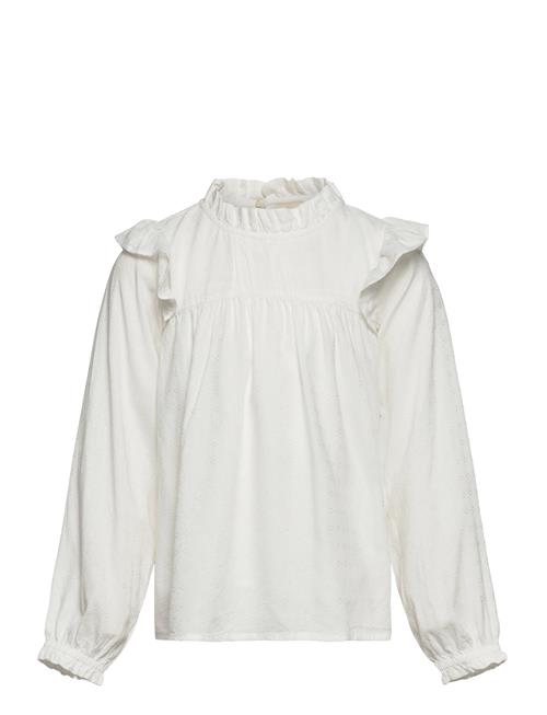 Se Creamie Blouse Dobby Creamie White ved Booztlet