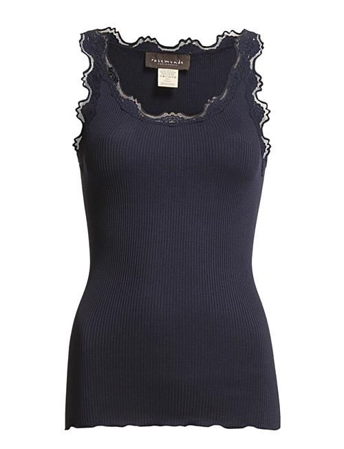 Rosemunde Rwbabette Sl U-Neck Long Lace Top Rosemunde Navy