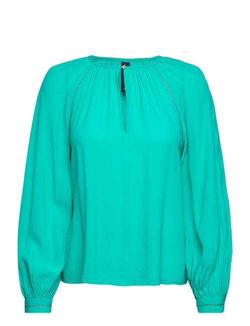 Mango Raglan-Sleeve Blouse Mango Blue