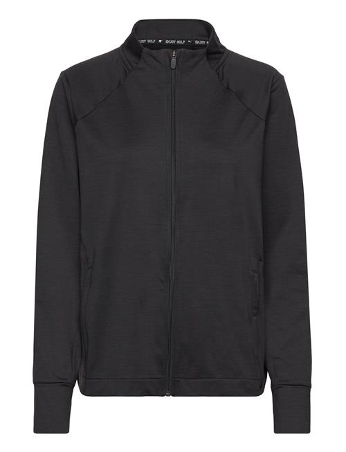 PUMA Golf W Cloudspun Heather Full Zip Jacket PUMA Golf Black