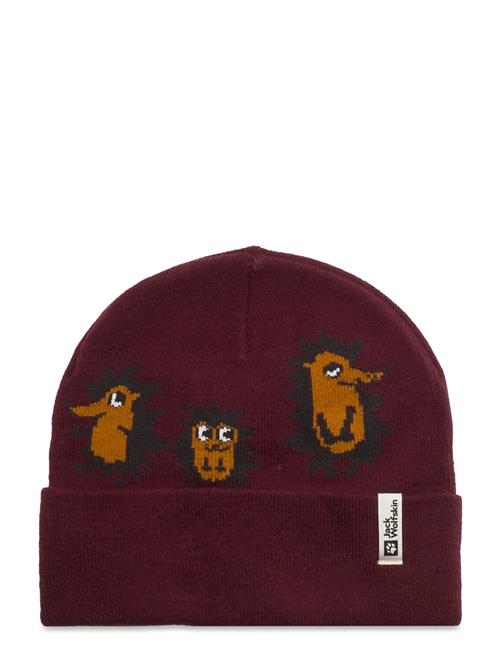 Gleely Beanie K Jack Wolfskin Burgundy