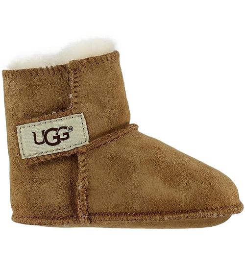 Se UGG UGG Hjemmesko - Uld - Brun ved KidsWorld