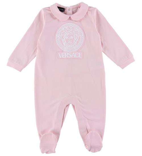 Se Versace Versace Heldragt m/f - Rosa/Hvid m. Logo ved KidsWorld