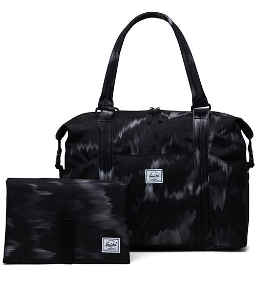 Herschel Herschel Pusletaske - Strand - EcoSystem - Blurred Ikat Black