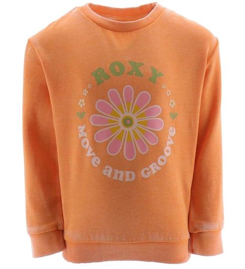 Se Roxy Roxy Sweatshirt - Music and Me - Orange Melange ved KidsWorld