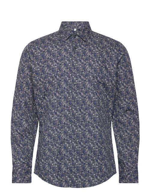 Cityhemden 1/1 Arm Seidensticker Navy