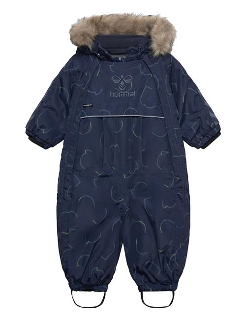 Se Hummel Hmlmoon Tex Snowsuit Hummel Navy ved Booztlet