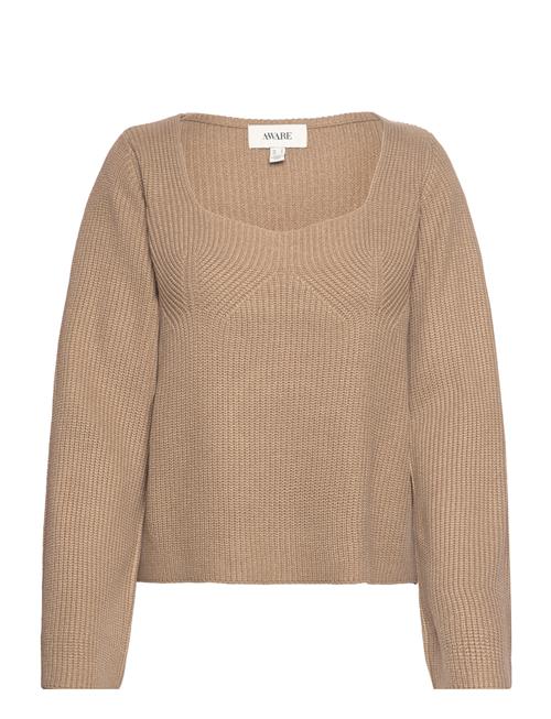 Vero Moda Vmginger Ls Knit Pullover Vma Vero Moda Beige