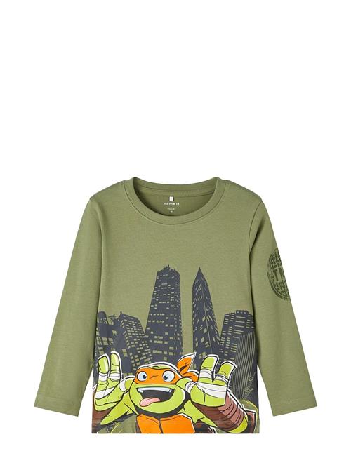 Nmmabel Tmnt Ls Top Vde Name It Green