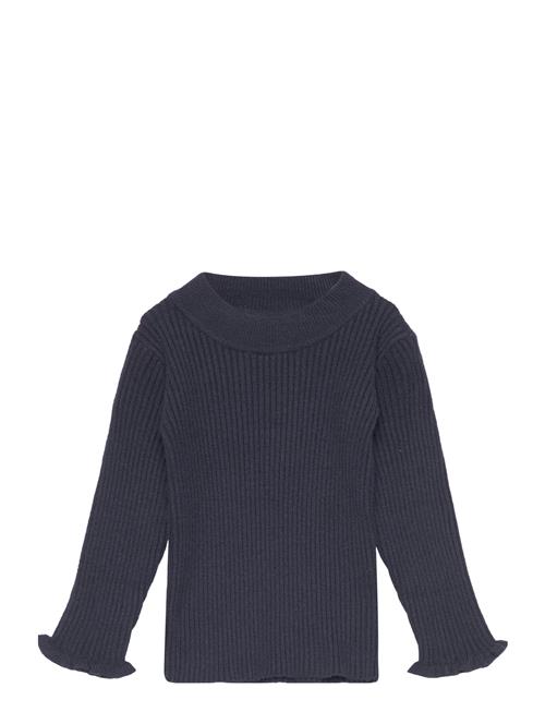 Se name it Nmfvianna Ls Slim Knit N Name It Navy ved Booztlet